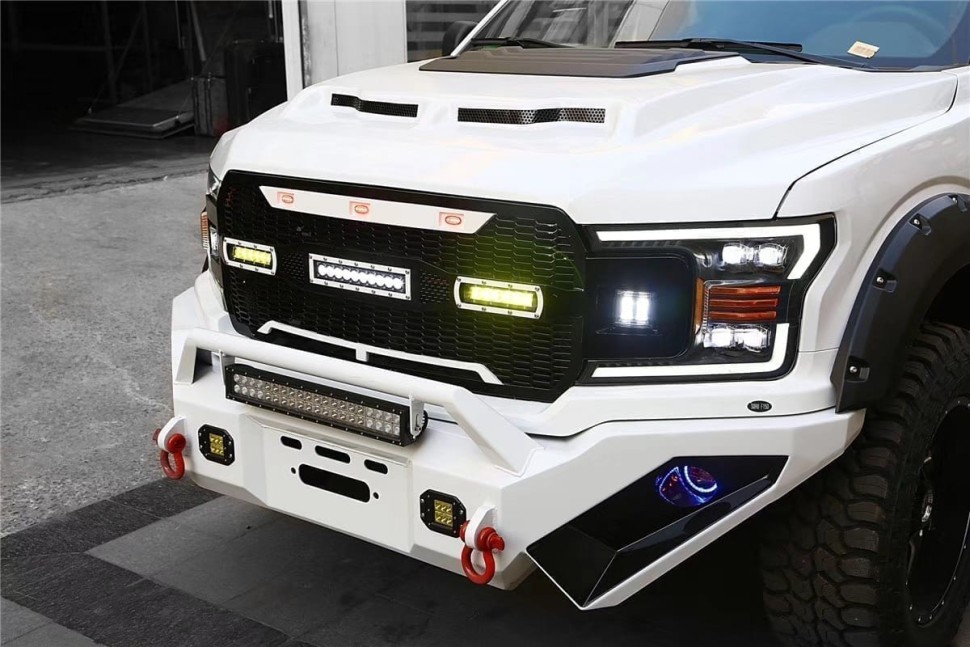 Комплект передних Led фар Ford F-150 18-20 NOVA-Series AlphaRex 880182