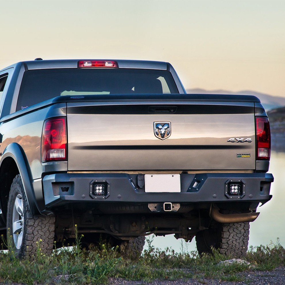 Warn Industries Ascent Rear Bumper Ram 1500/2500/3500 Classic 11-20 (96440)