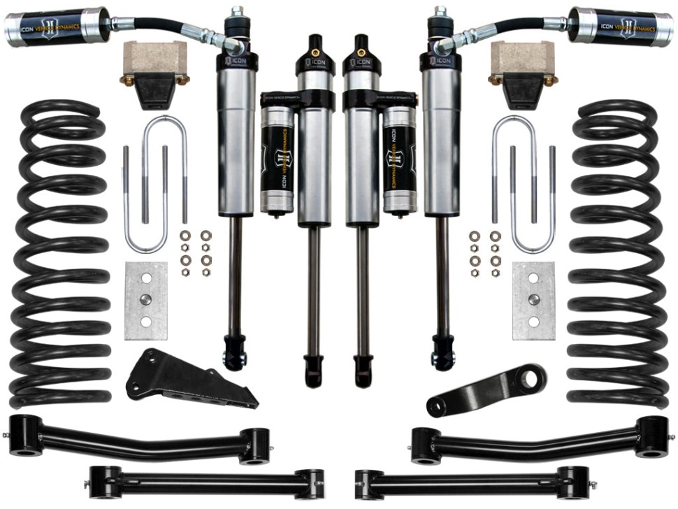 Ліфт-комплект підвіски Dodge Ram 2500/3500 09-13 Stage 3 Lift 4.5" Icon Vehicle Dynamics K214552T