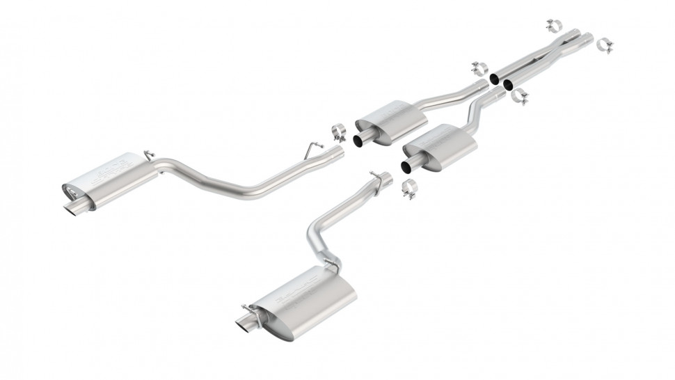 Borla 140443 Cat-Back Exhaust System Dodge Charger R/T RWD 11-14
