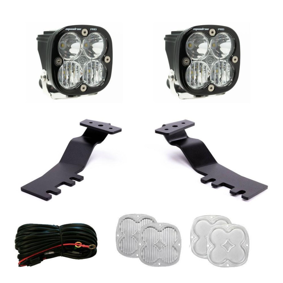 Baja Designs 44-8265 Squadron Pro Driving/Combo A-Pillar LED Light Kit Toyota 4Runner 25-26