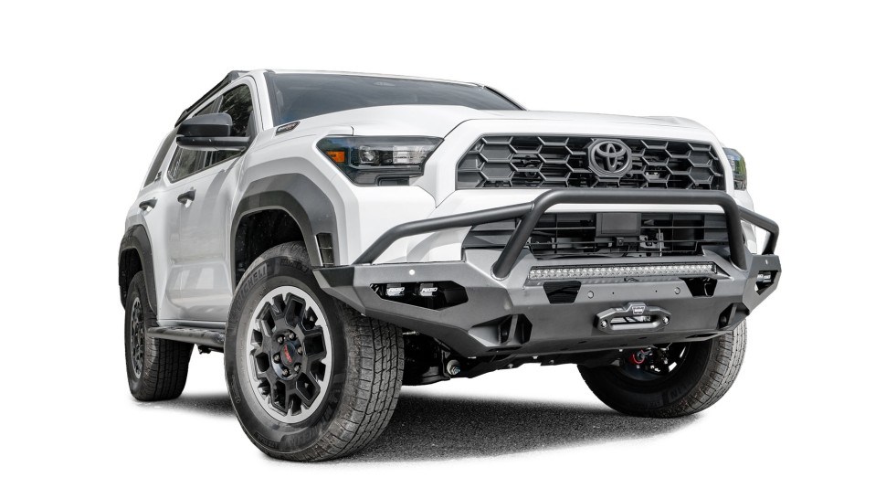 Передній бампер із центральною дугою Toyota 4Runner 25-26 Matrix Fab Fours T425-X6852-1