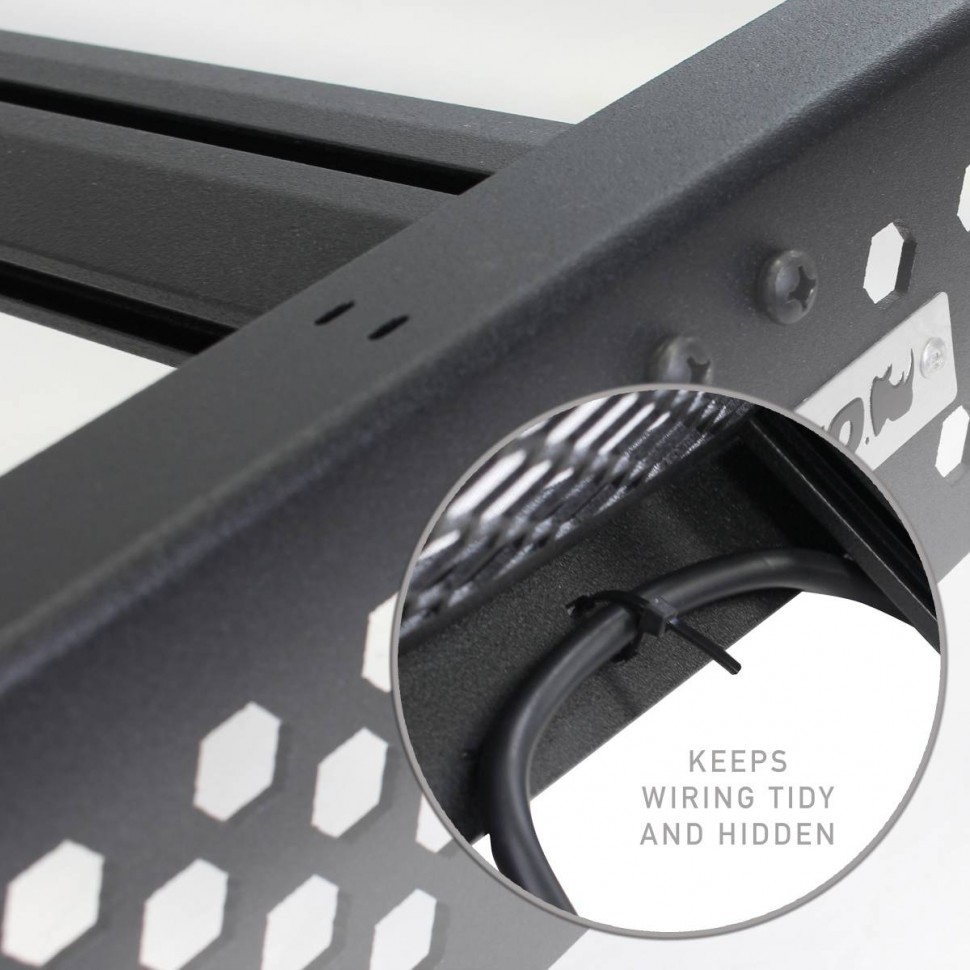 Go Rhino 5933110T Ceros Low Profile Roof Rack Chevrolet Silverado/GMC Sierra 1500 19-23