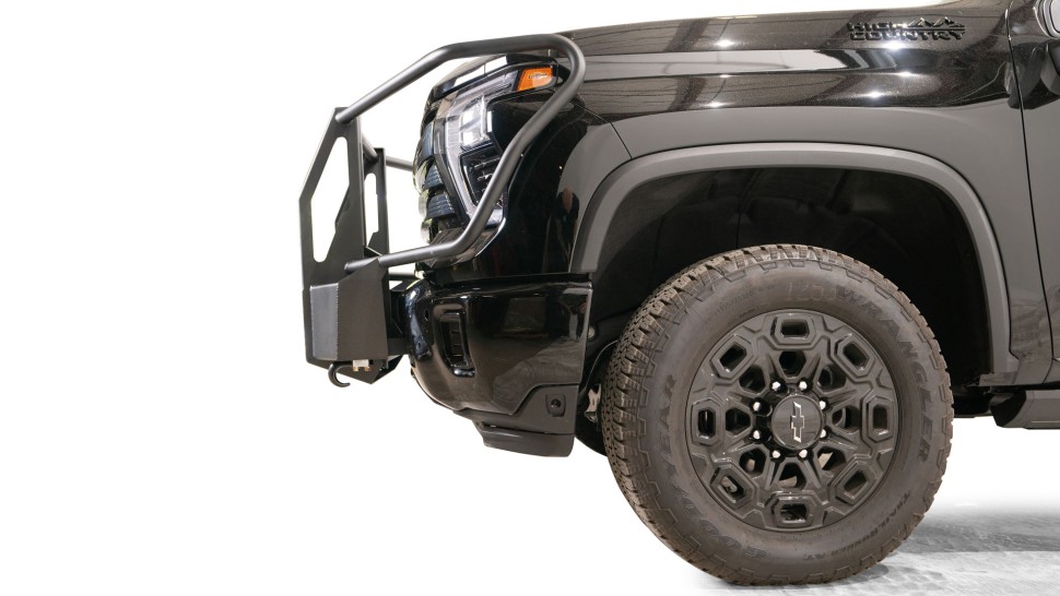 Крепление для лебёдки с защитной дугой Chevrolet Silverado 2500/3500 24-25 Fab Fours CH24-N6170-1