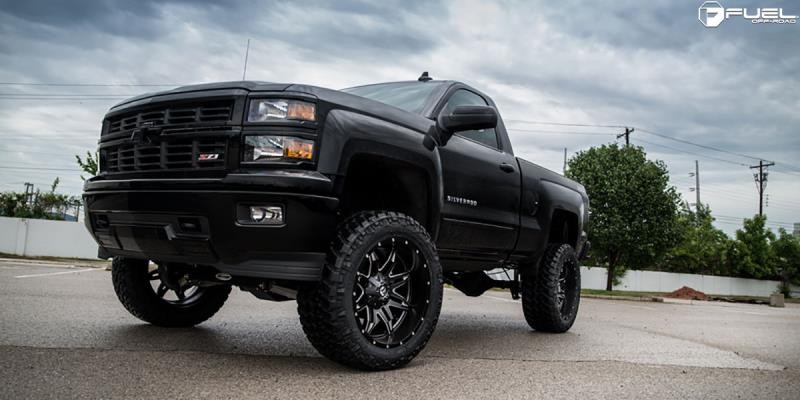 Fuel Off Road D56715800437 Lethal Wheel Matte Black Milled 15x8 -18