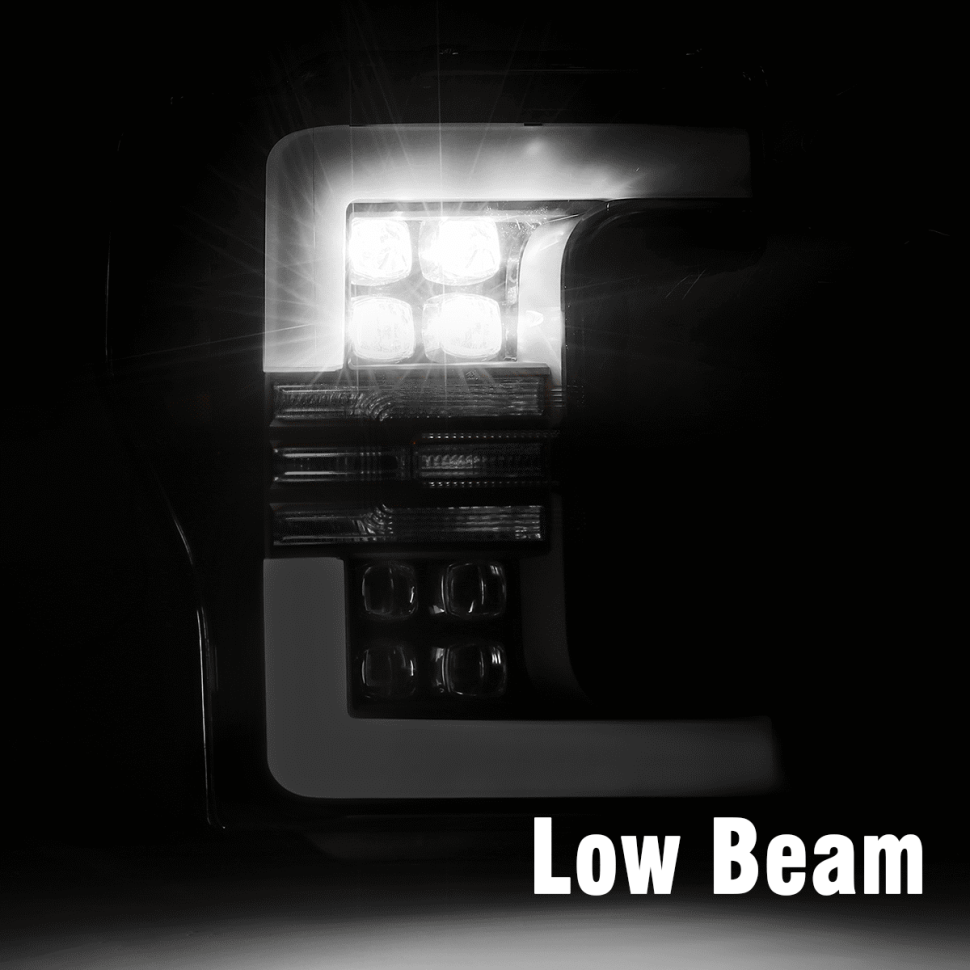 Комплект передних Led фар Ford F-250/F-350/F-450/F-550 17-19 NOVA-Series AlphaRex 880101
