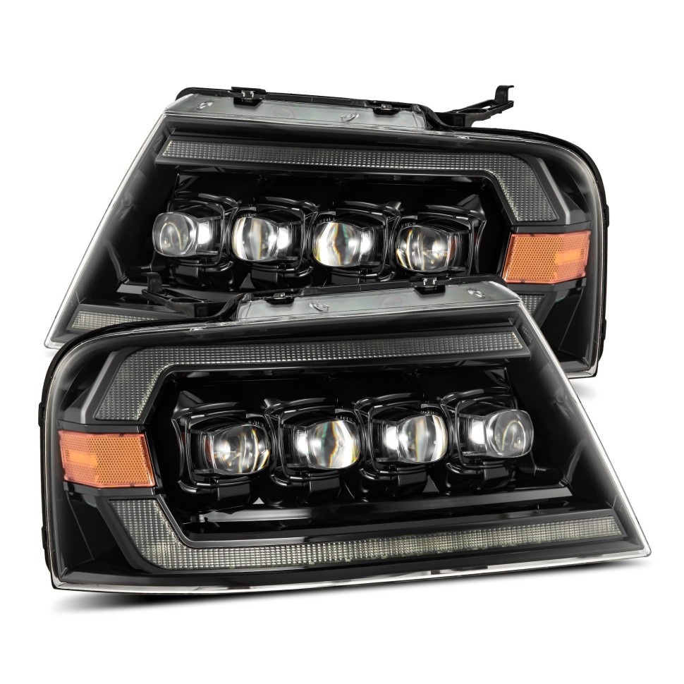 Комплект передних Led фар Ford F-150/Lincoln Mark LT 04-08 NOVA-Series AlphaRex 880130