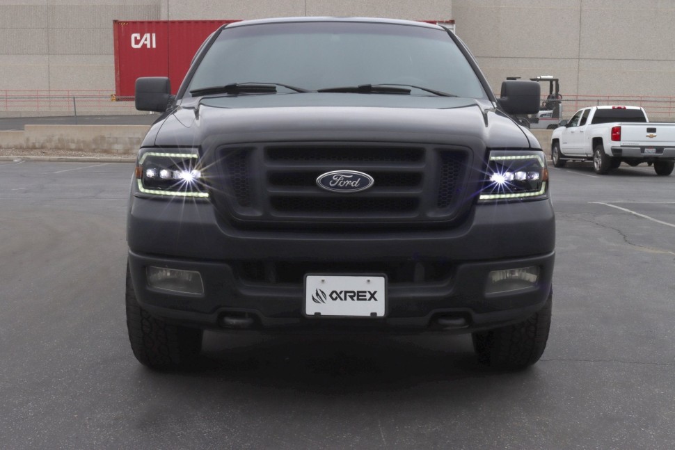 Комплект передних Led фар Ford F-150/Lincoln Mark LT 04-08 NOVA-Series AlphaRex 880130