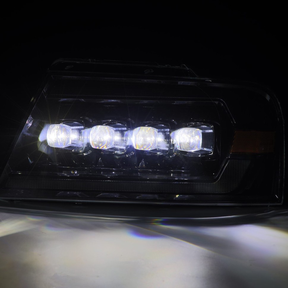 Комплект передних Led фар Ford F-150/Lincoln Mark LT 04-08 NOVA-Series AlphaRex 880130