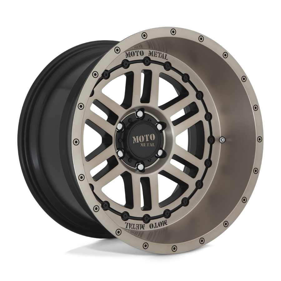 Moto Metal MO80021063618N Deep Six Wheel Satin Black W/Bronze Tint 20x10 -18