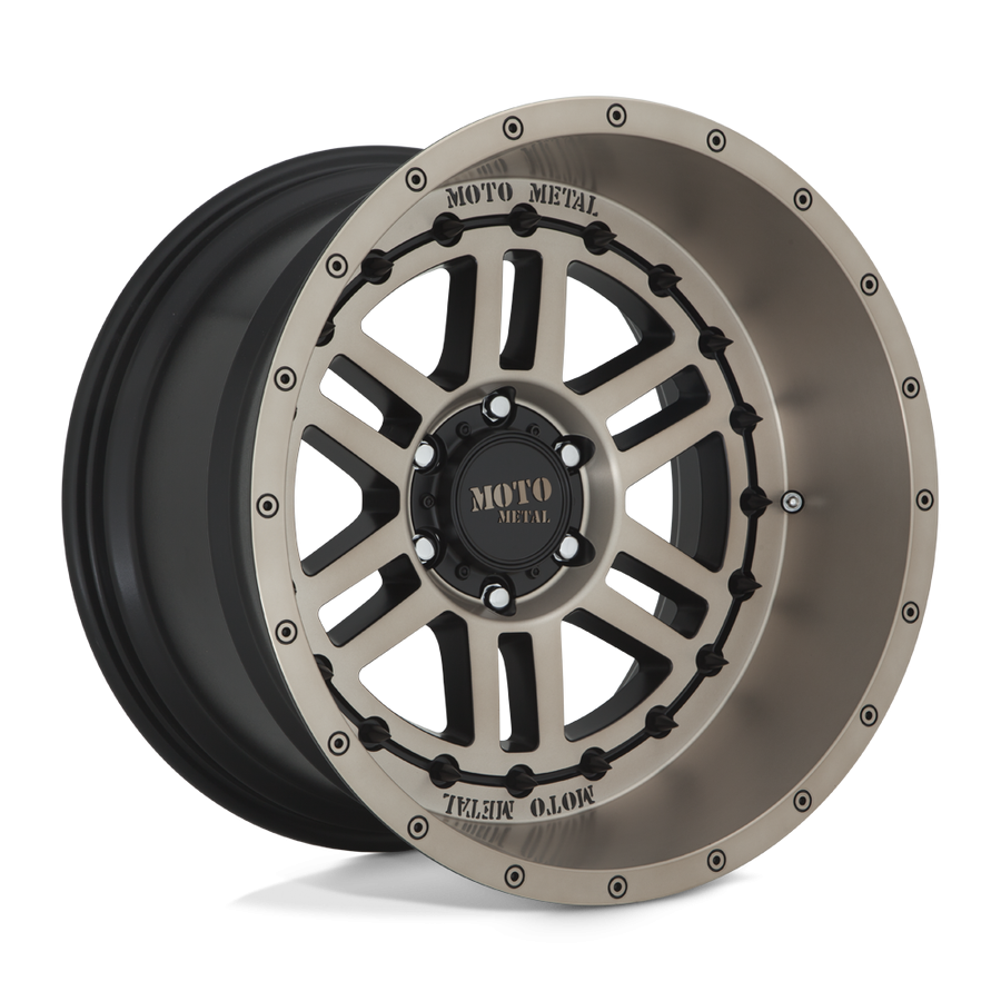 Колісний диск Moto Metal Deep Six Satin Black W/Bronze Tint 20x10 ET-18 MO80021063618N