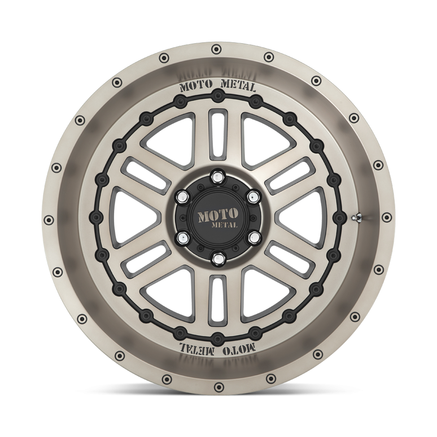 Колісний диск Moto Metal Deep Six Satin Black W/Bronze Tint 20x10 ET-18 MO80021063618N