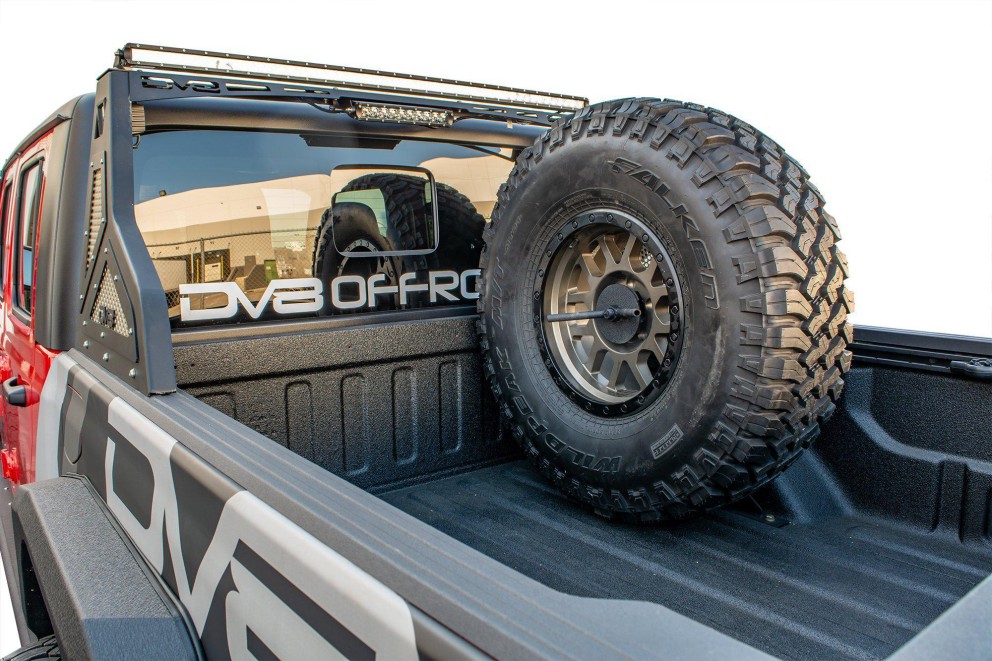 Крепление запасного колеса Jeep Gladiator JT 20-25 DV8 Offroad TCGL-02