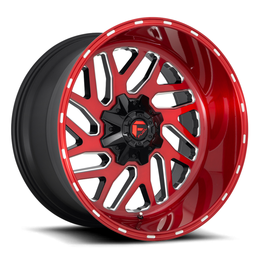 Колесный диск Fuel Off Road Triton Candy Red Milled 22x12 ET-43 D69122208247