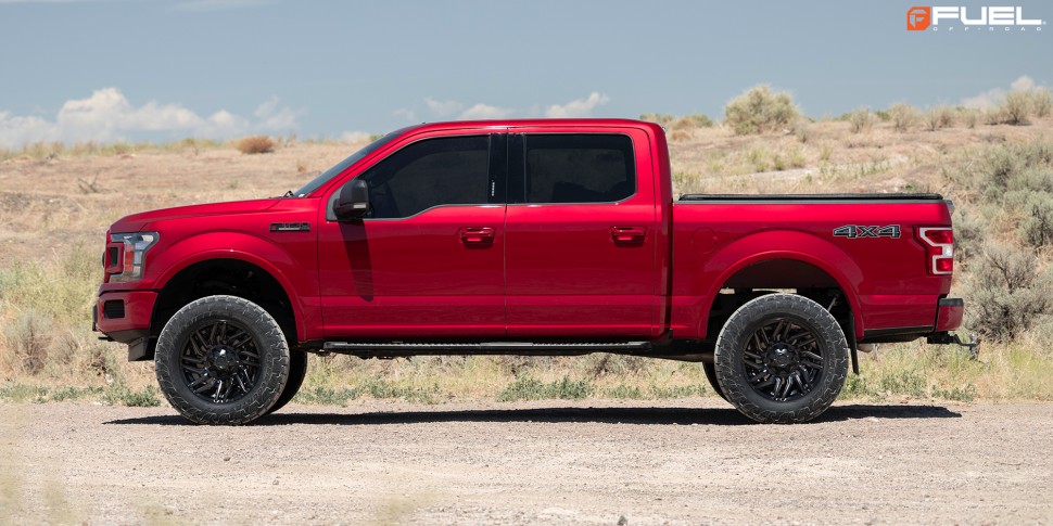 Колесный диск Fuel Off Road Typhoon Matte Black 20x9 ET+1 D77520908250