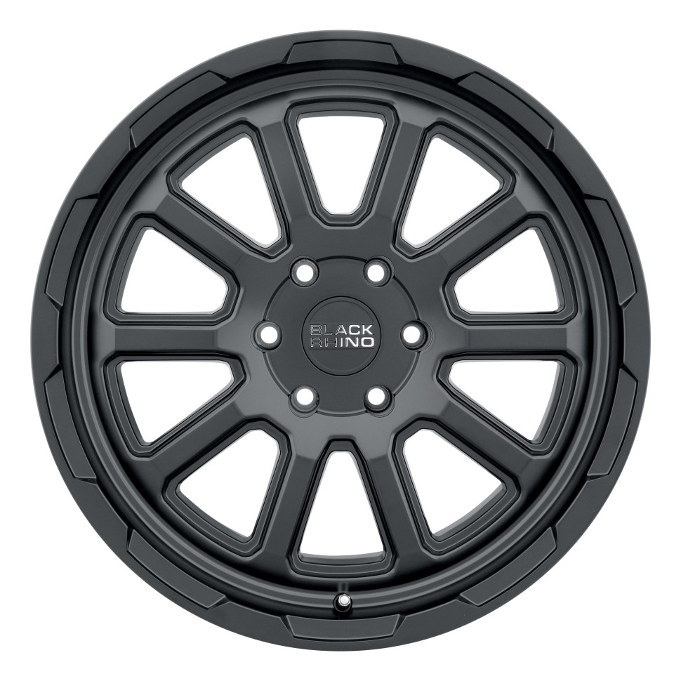 Black Rhino 1790CHS126135M87 Chase Wheel Matte Black 17x9 +12