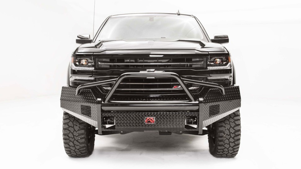 Fab Fours CS16-K3862-1 Pre-Runner Guard Front Bumper Chevrolet Silverado 1500 16-18