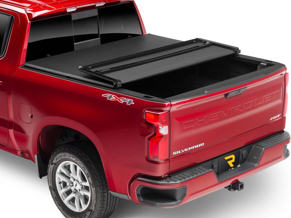 Крышка багажника складная мягкая Chevrolet Silverado/GMC Sierra 1500/2500/3500 14-19 8' Trifecta 2.0 Extang 92455
