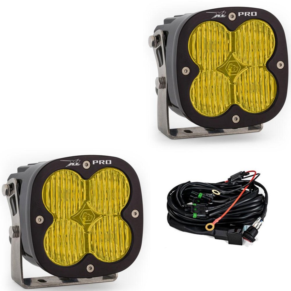 Комплект дополнительных LED фар 4.43x4.43" Wide Cornering XL Pro Baja Designs 507815