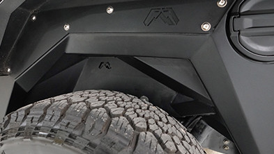 Задні підкрилки Jeep Wrangler JL 18-22 Fab Fours JL1008-1