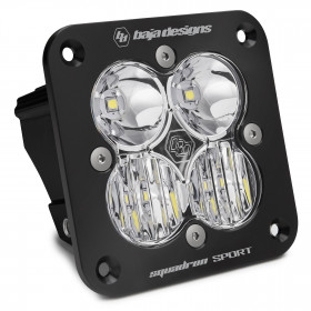 Baja Designs 551003 Squadron Sport 3.07"x3.07" Driving/Combo Led Off-Road Light Flush Mount