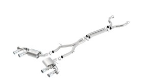 Выхлопная система Cat-Back Chevrolet Camaro 17-24 Atak Borla 140727