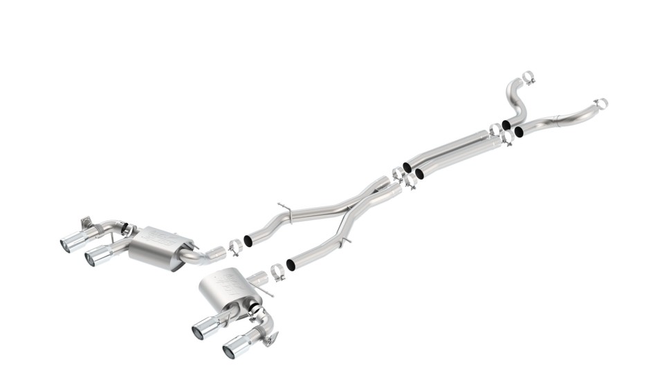 Выхлопная система Cat-Back Chevrolet Camaro 17-24 Atak Borla 140727
