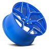 Колесный диск Niche Road Wheels Torsion Anodized Blue Milled 20x10.5 ET+40 M268200565+40