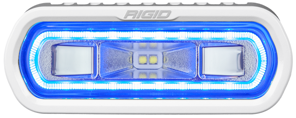 Rigid Industries 51101 SR-L Light W/Backlit White 4.5x1.5" Wide/Drive