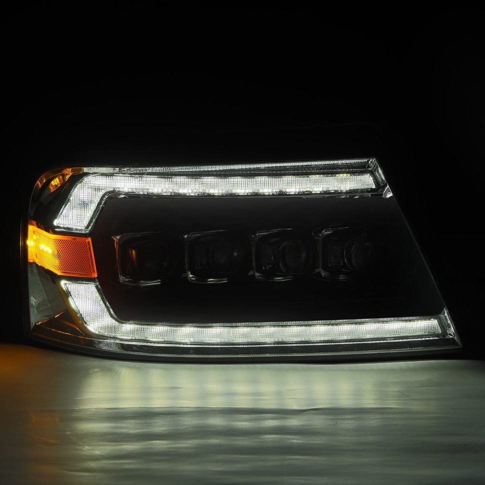 Комплект передних Led фар Ford F-150/Lincoln Mark LT 04-08 NOVA-Series AlphaRex 880128