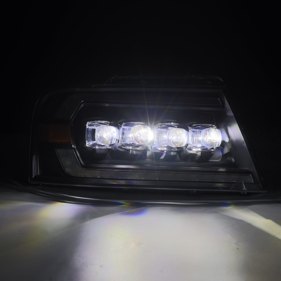 Комплект передних Led фар Ford F-150/Lincoln Mark LT 04-08 NOVA-Series AlphaRex 880128