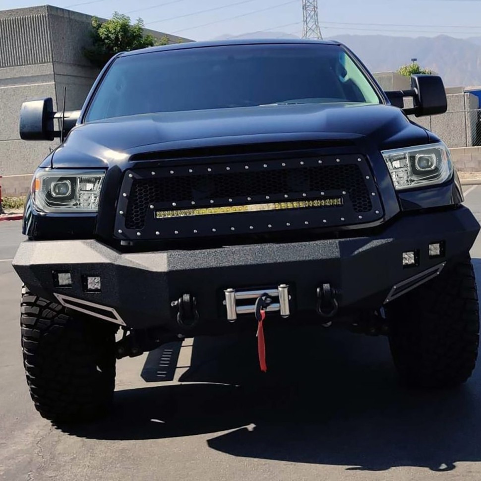 Комплект передних Led фар Toyota Tundra/Sequoia 07-17 LUXX-Series AlphaRex 880824