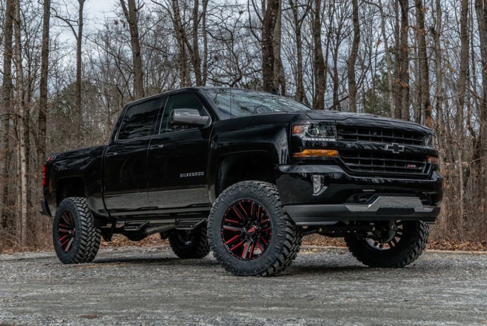 Колесный диск Moto Metal Razor Satin Black Machined W/Red Clear Coat 20x10 ET-24 MO97821088524NRC
