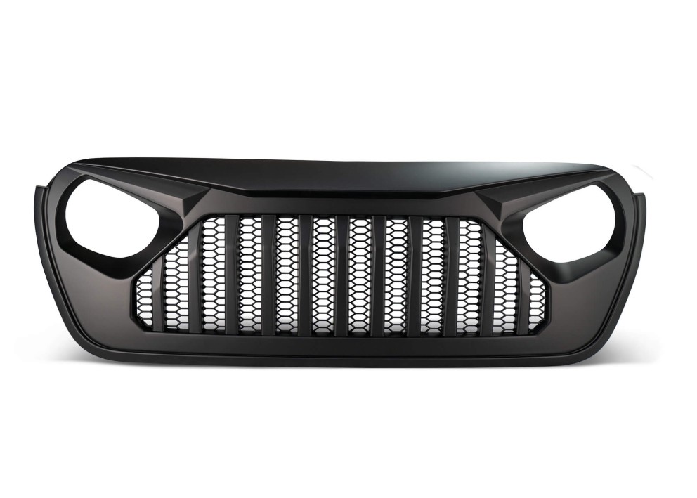 Решётка радиатора Jeep Wrangler JL/Gladiator JT 18-25 DV8 Offroad GRJL-01