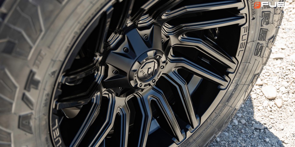 Колесный диск Fuel Off Road Typhoon Matte Black 20x9 ET+1 D77520909850