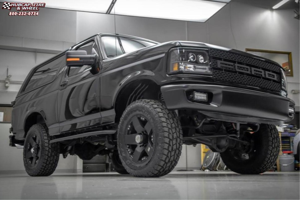 XD Wheels XD77589035300 Rockstar Wheel Matte Black 18x9