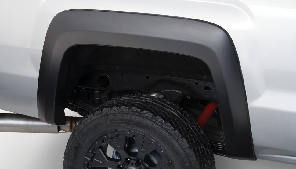 Bushwacker 40966-02 Extend A Fender Flares Set 4 PC GMC Sierra 2500/3500 15-19