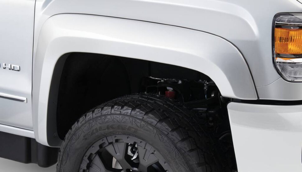 Bushwacker 40966-02 Extend A Fender Flares Set 4 PC GMC Sierra 2500/3500 15-19