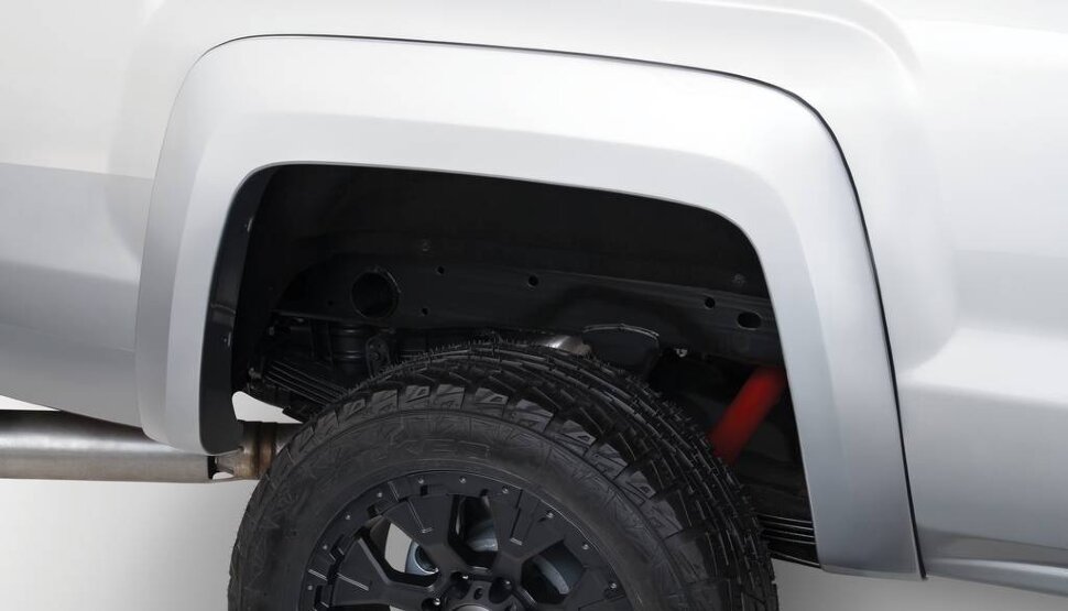 Bushwacker 40966-02 Extend A Fender Flares Set 4 PC GMC Sierra 2500/3500 15-19