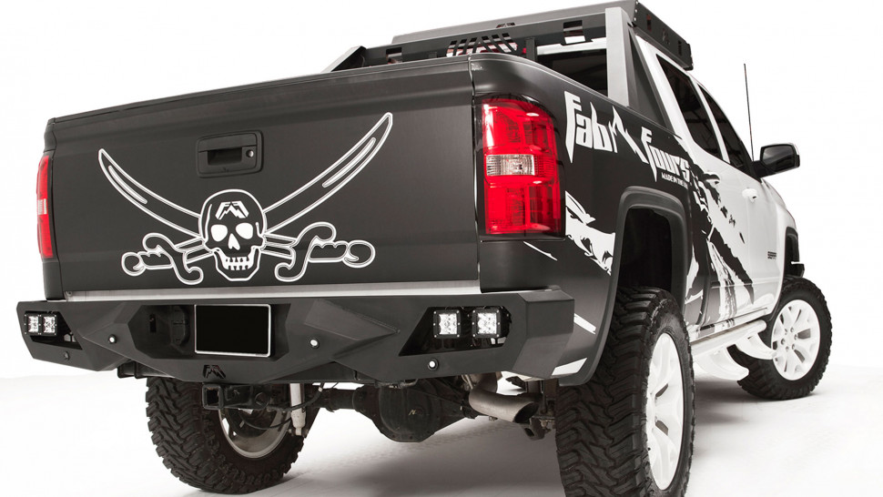 Задний бампер Vengeance Chevrolet Silverado 1500 07-13 Fab Fours CS07-E1850-1