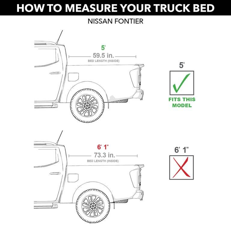Крышка багажника складная мягкая Nissan Frontier 22-25 5' Trifecta Signature 2.0 Extang 94961