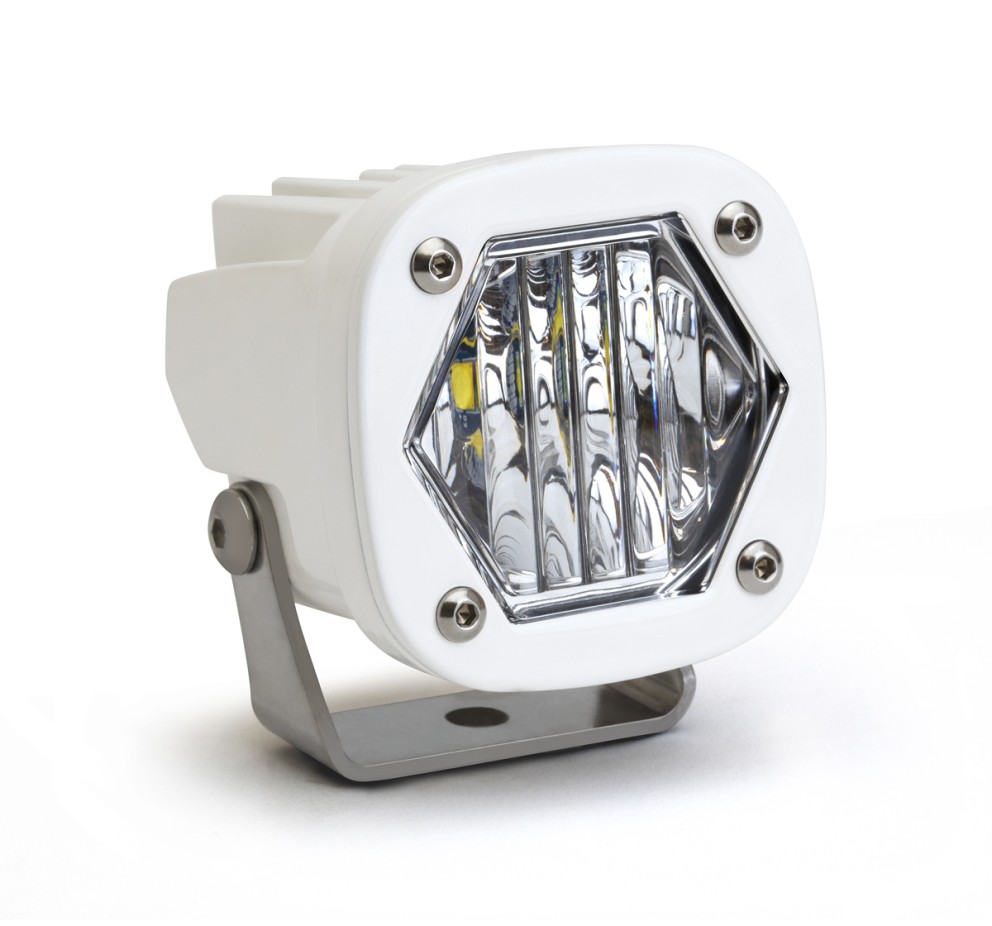 Baja Designs 380005WT S1 2.1x2.1" Wide Cornering LED Auxiliary Light Pod