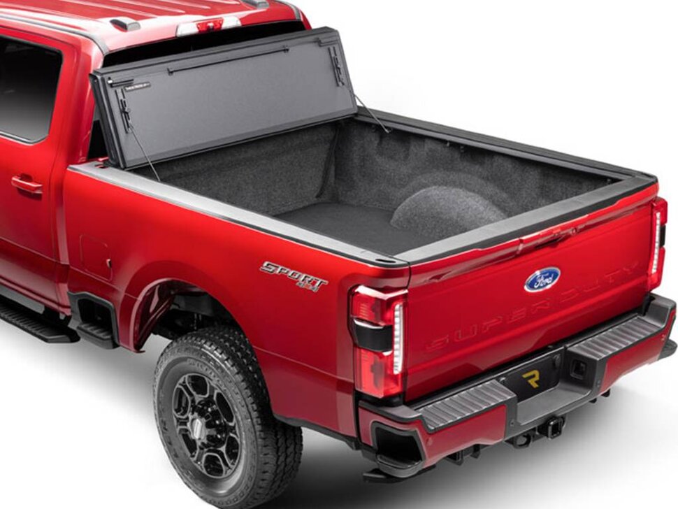 BAK 448331 MX4 Hard Folding Tonneau Cover Ford F-250/F-350/F-450 17-25 8'