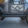 Захисні накладки на пороги Jeep Wrangler JL 18-22 2Door DV8 Offroad SRJL-25