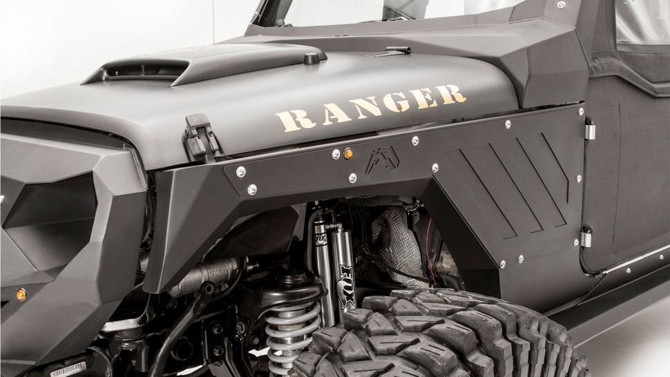 Захист переднього крила Jeep Wrangler JL/Gladiator JT 18-22 Fab Fours JL2000-1