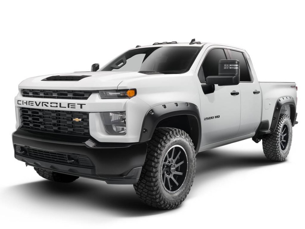 Husky Liner 2804982 Pocket Style Fender Flares Set of 4 pcs Chevrolet Silverado 2500/3500 20-26