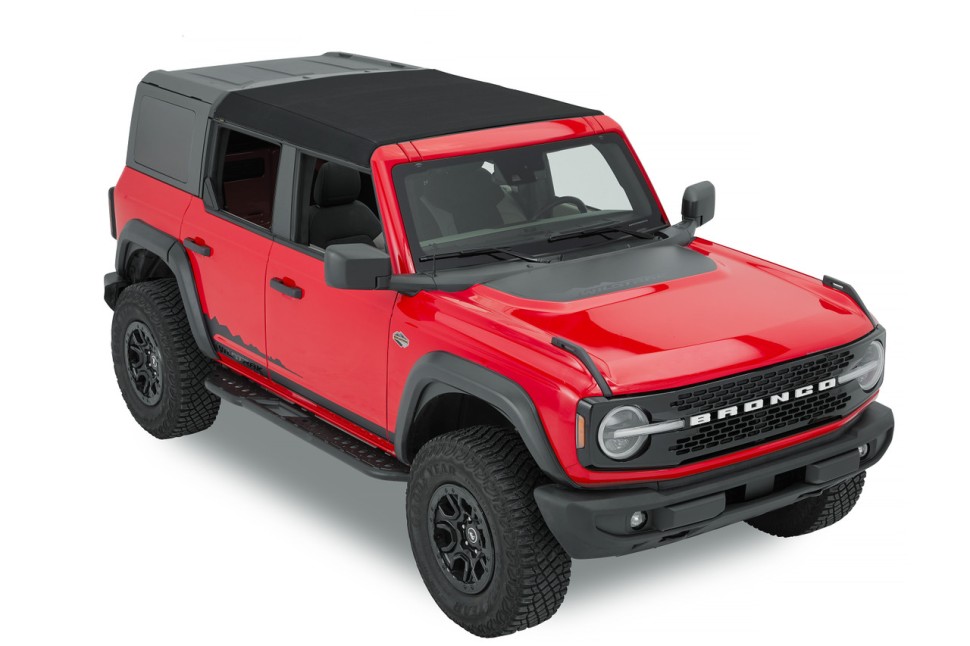 Панорамний люк Skyrider для жорсткого даху Black Diamond Ford Bronco 21-26 4 Door Bestop 5246235