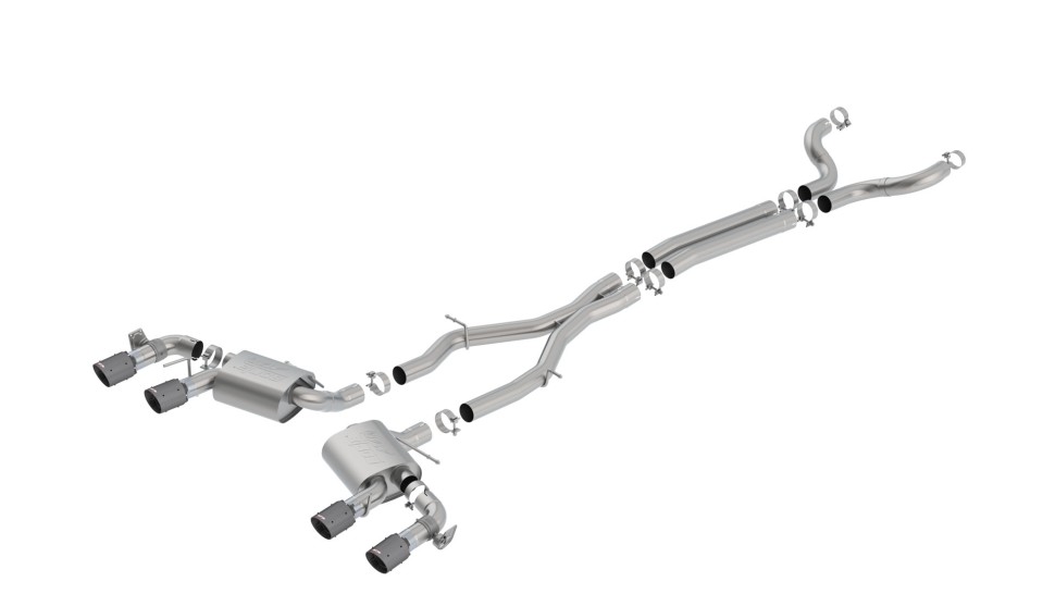 Выхлопная система Cat-Back Chevrolet Camaro 17-24 Atak Borla 140727CFBA