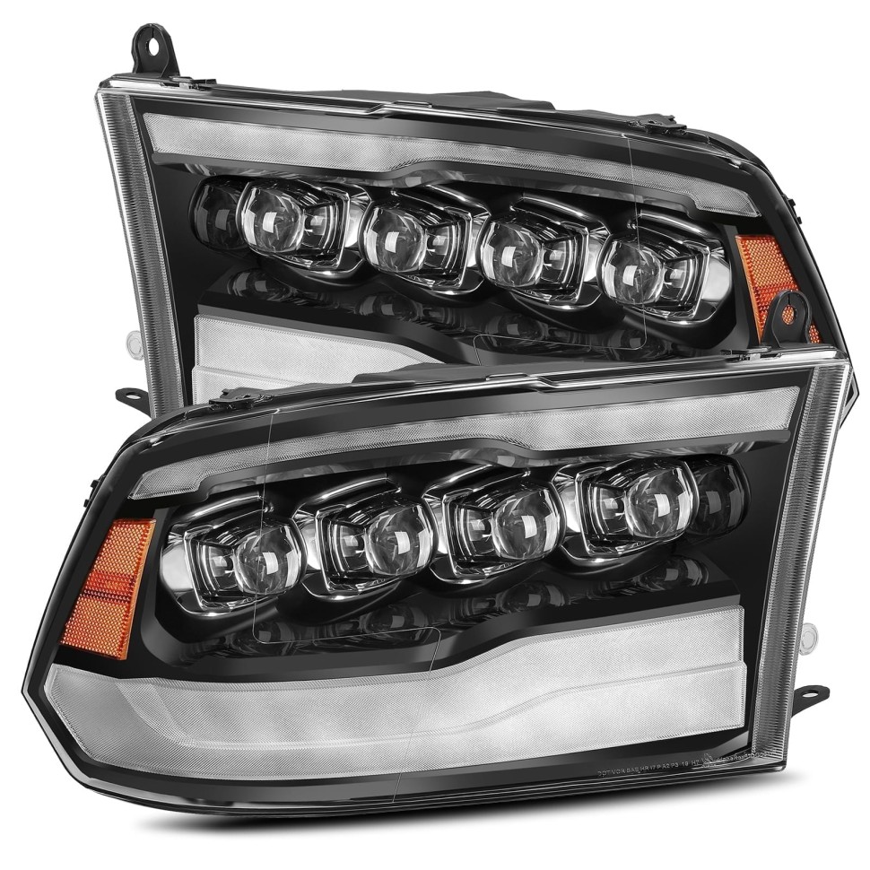 Комплект передних Led фар Dodge Ram 1500/2500/3500/4500/5500 09-18 NOVA-Series AlphaRex 880590