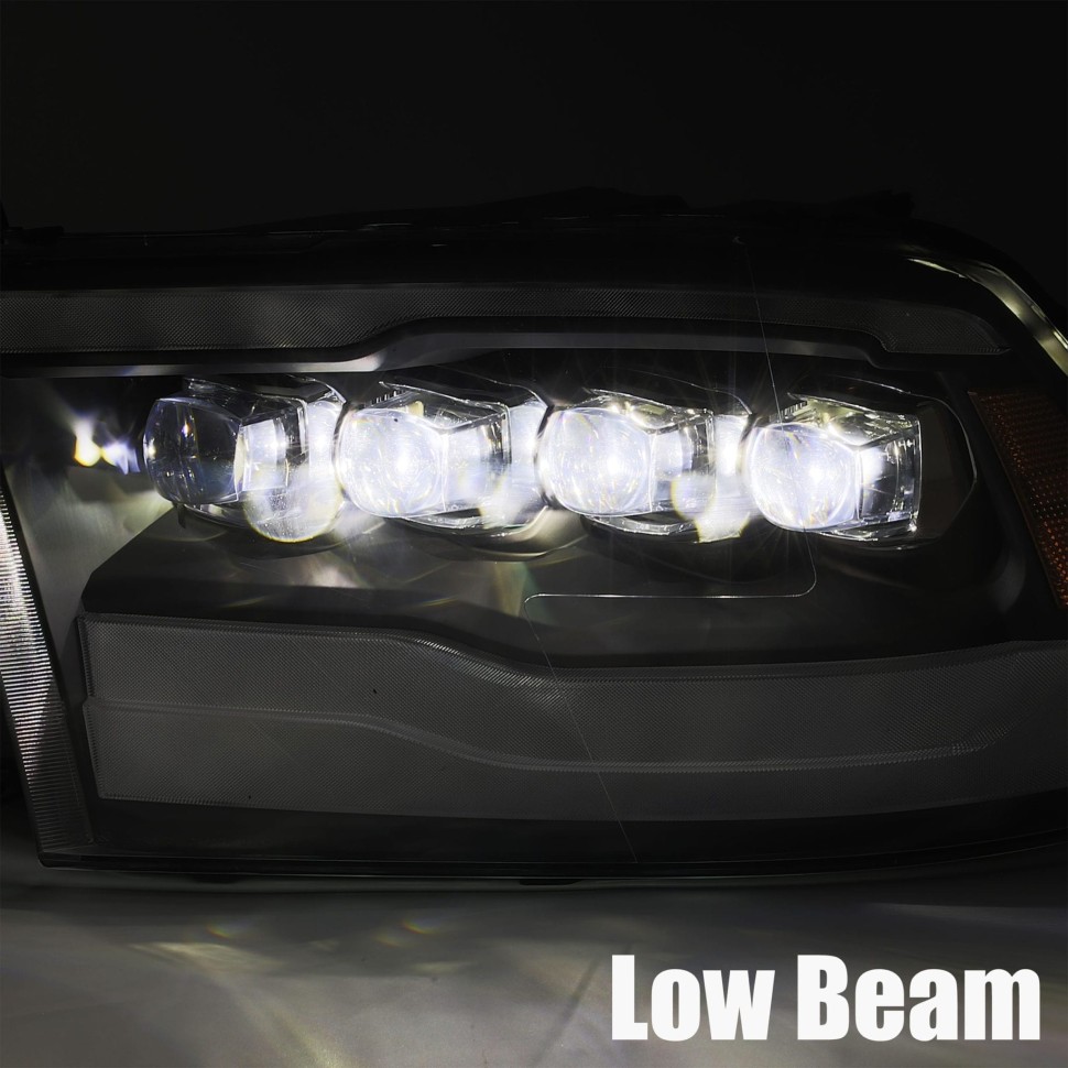 Комплект передних Led фар Dodge Ram 1500/2500/3500/4500/5500 09-18 NOVA-Series AlphaRex 880590